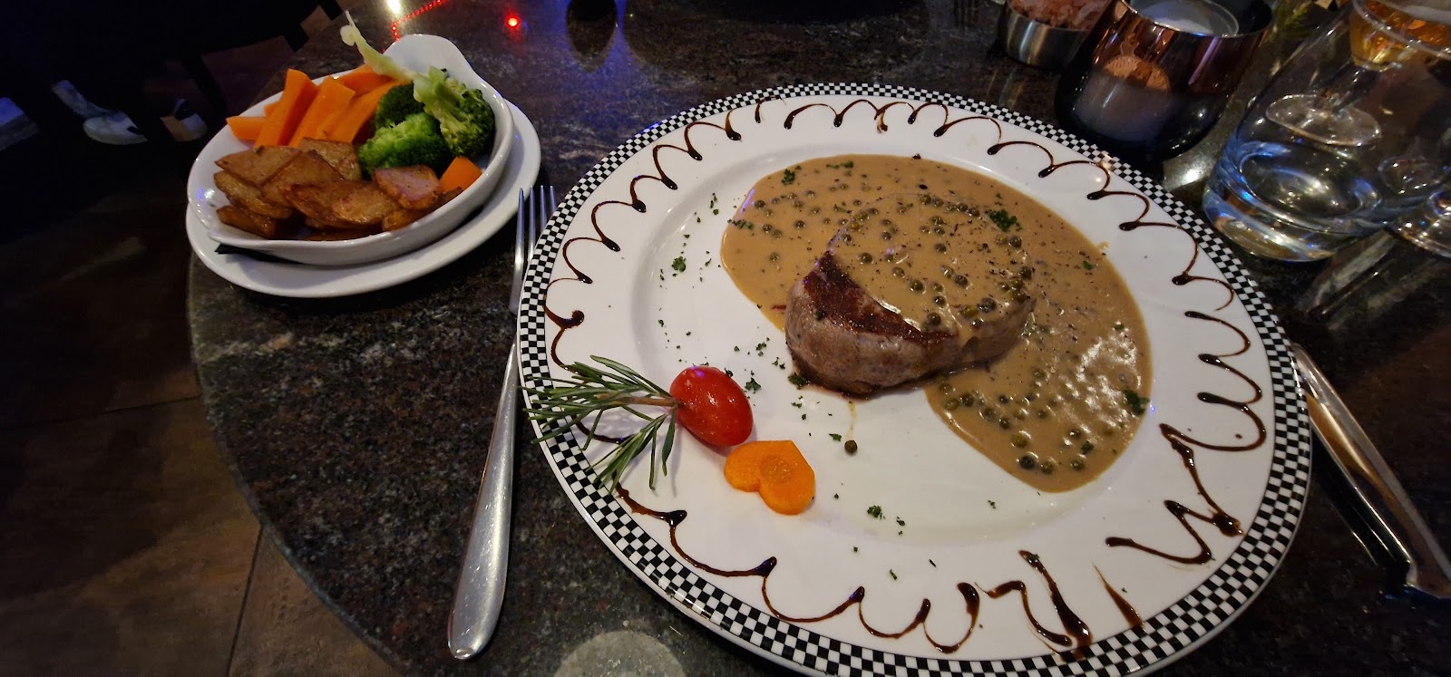 A dish at Tuscany Too